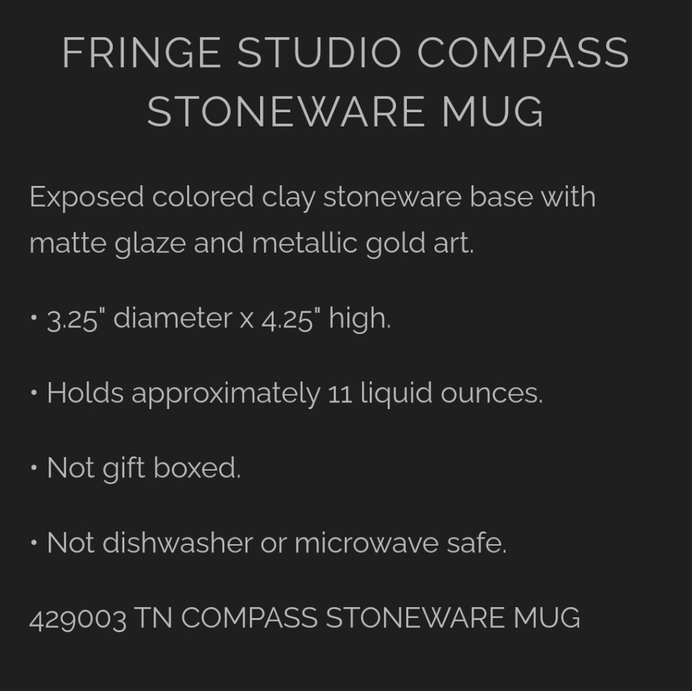 Find Your True North Compass Mug - Picture 4 of 4